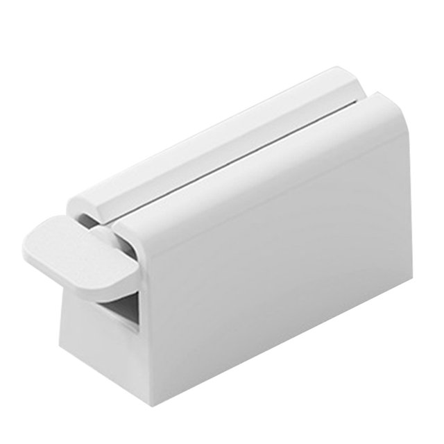 Exprimidor de tubo Moyic dispensador fácil soporte rodante color Blanco tamaño 85*30*45 mm