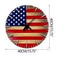 thumbnail image 2 of Amzcrzy Antique Horloge Analogique Militaire Vintage Style Militaire Horloge à Balles Modèles Plats Nécessite 1 Pile Aa Non Incluse Réveil Réveils pour Chambres Horloge Murale Cadeaux pour Adolescentes, 2 of 5