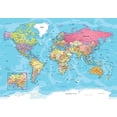 thumbnail image 2 of Map of the World Shaped Tin 550 Piece, 2 of 2