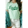 thumbnail image 4 of Vintage Lucky with Shamrock Graphic Tee T-Shirt, 4 of 11