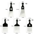 thumbnail image 3 of Fashion Wig Braid Black Curly Hair Afro Hair Hair Styling Tool Metal Teeth Afro Pick Comb 3, 3 of 8