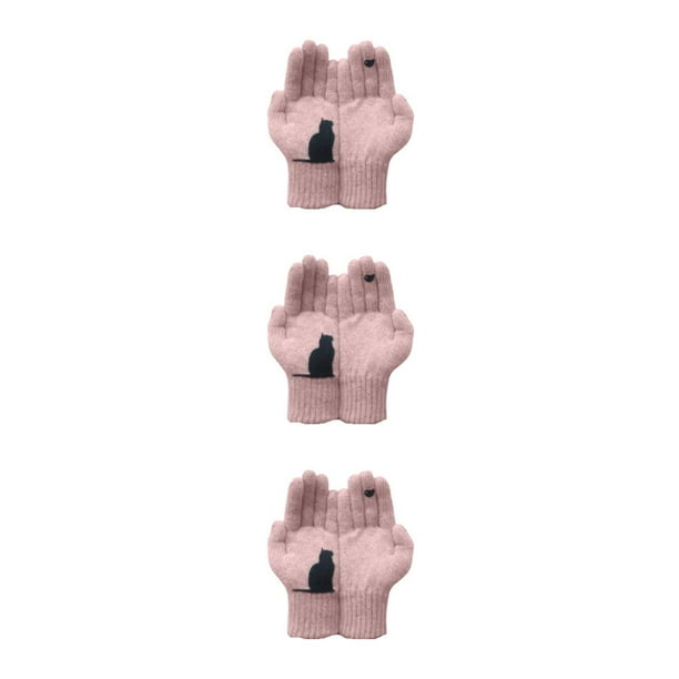 Guantes cálidos para invierno y otoño guantes suaves acolchados de protección térmica para hombres y mujeres Sonducket
