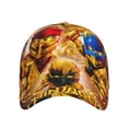 thumbnail image 2 of Ninjago Fashionable Hip-Hop Style Adjustable Snap Button Men's and Women's Baseball Caps, 2 of 5