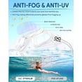 thumbnail image 4 of Gafas de natación Otionus polarizadas antivaho para hombres y mujeres adultos, 4 of 8