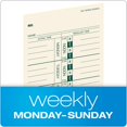 thumbnail image 2 of Time Cards TOPS Weekly de 1 cara, 500 unidades (1259) Manila, 2 of 5