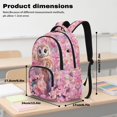 thumbnail image 6 of Jeiento Owl 17 Inch Backpack Set for Students Kids 4-Piece Lunch Bag Pencil Case Water Bottle Holder Pink Cherry Blossom Lightweight Durable Large Capacity for Girls Elementary Middle School, 6 of 7