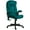 Dark Green, variant on HOMCOM 6 Point Vibrating Massage Office Chair with Lumbar Heat