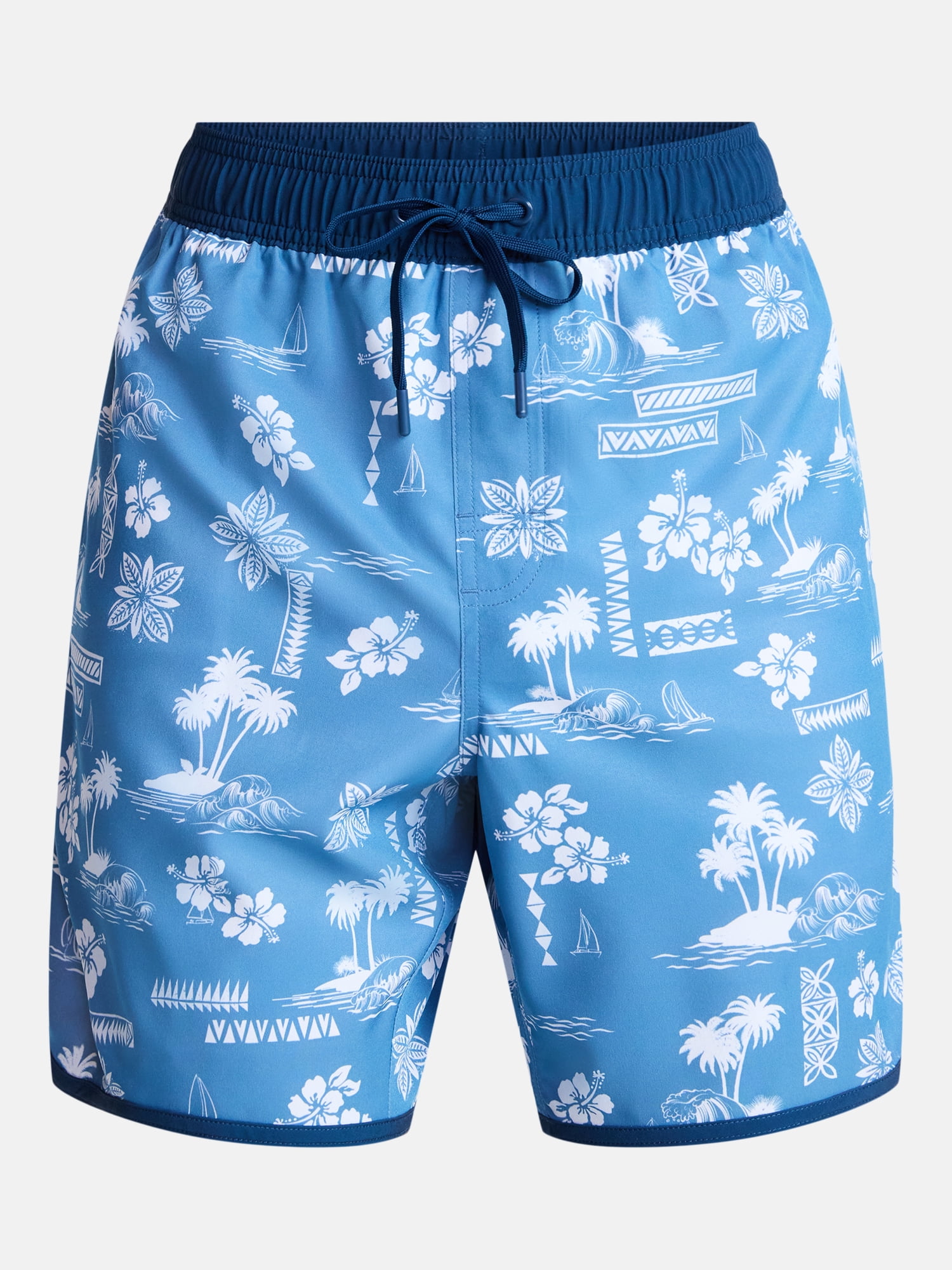 George Men's Dolphin Hem Shorts, 7" Inseam, Sizes S-3XL
