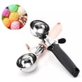 thumbnail image 4 of Premium Stainless Steel Ice Cream Scoop Multi-Purpose Kitchen Tool for Burgers and Cookies Easy to Clean, 4 of 8