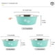 thumbnail image 4 of Dog Bowls YUDANSI, paquete de 2 unidades, para perros grandes, con silicona antideslizante, 4 of 8