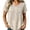 Beige, variant on Cotton Gauze Tops Hippie Clothes Winery Outfit Oversized T-shirts Short Sleeve Tunic Peasant Blouses Hawaiian Shirts Boho Tops for Women Green L