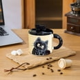 thumbnail image 6 of Simple Ceramic Coffee Mug for Office and Home, Comfort Grip Handle Everyday Drinking Cup for Hot Beverages Like Tea and Coffee, Ideal for Desk Use and Relaxing Moments, 6 of 6
