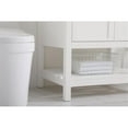 thumbnail image 5 of 30 inch Single Bathroom Vanity in White with Backsplash, 5 of 8