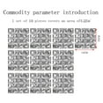 thumbnail image 2 of 3D Crystal Tile Sticker Creative Waterproof Self-adhesive Art Wall Decor, 2 of 7