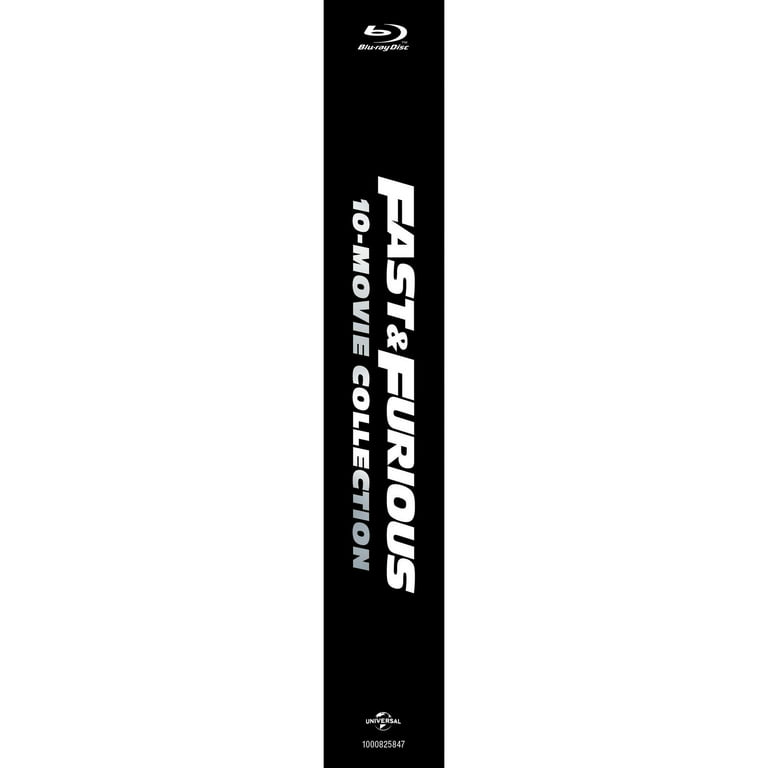 Universal Pictures Fast & Furious - Coffret 1 - 10 - Blu-ray