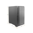thumbnail image 6 of Antec Performance Series P7 Neo, Enhanced Front Air Intakes, 3 x 120mm Fans Included, Sound-Dampening Side Panels, White LED Power Button, E-ATX Mid-Tower Silent Case, 6 of 17