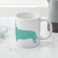thumbnail image 5 of CafePress - Dachshund Silhouette - 20 Oz White Ceramic Mega Mug, 5 of 5