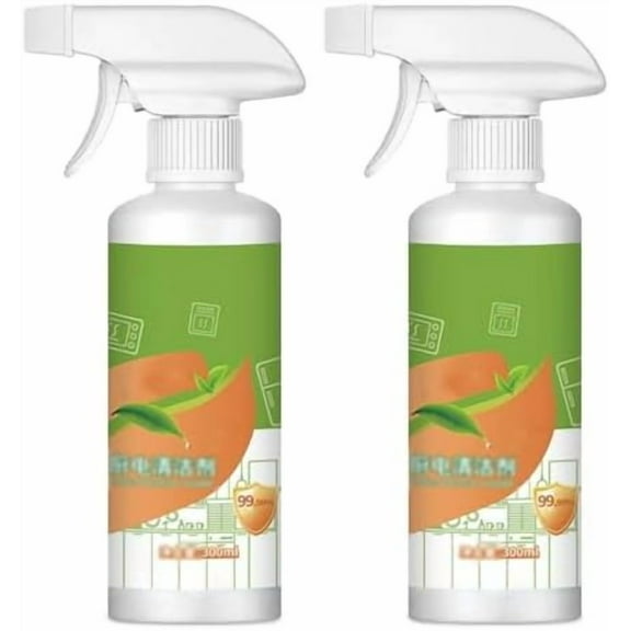 Fly Cleanse Natural Formula to Household Appliances,Fly Cleanse Multi-Purpose Cleaner,Kitchen Appliance Cleaner,For Hold,Oven,Stove,Range Hood,Easy Cleaning Household Items (2PCS)