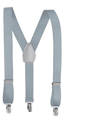 LEJON Belt 41301 Men's Casual Suede Leather Belt 1-1/2" wide-Gray Made in USA