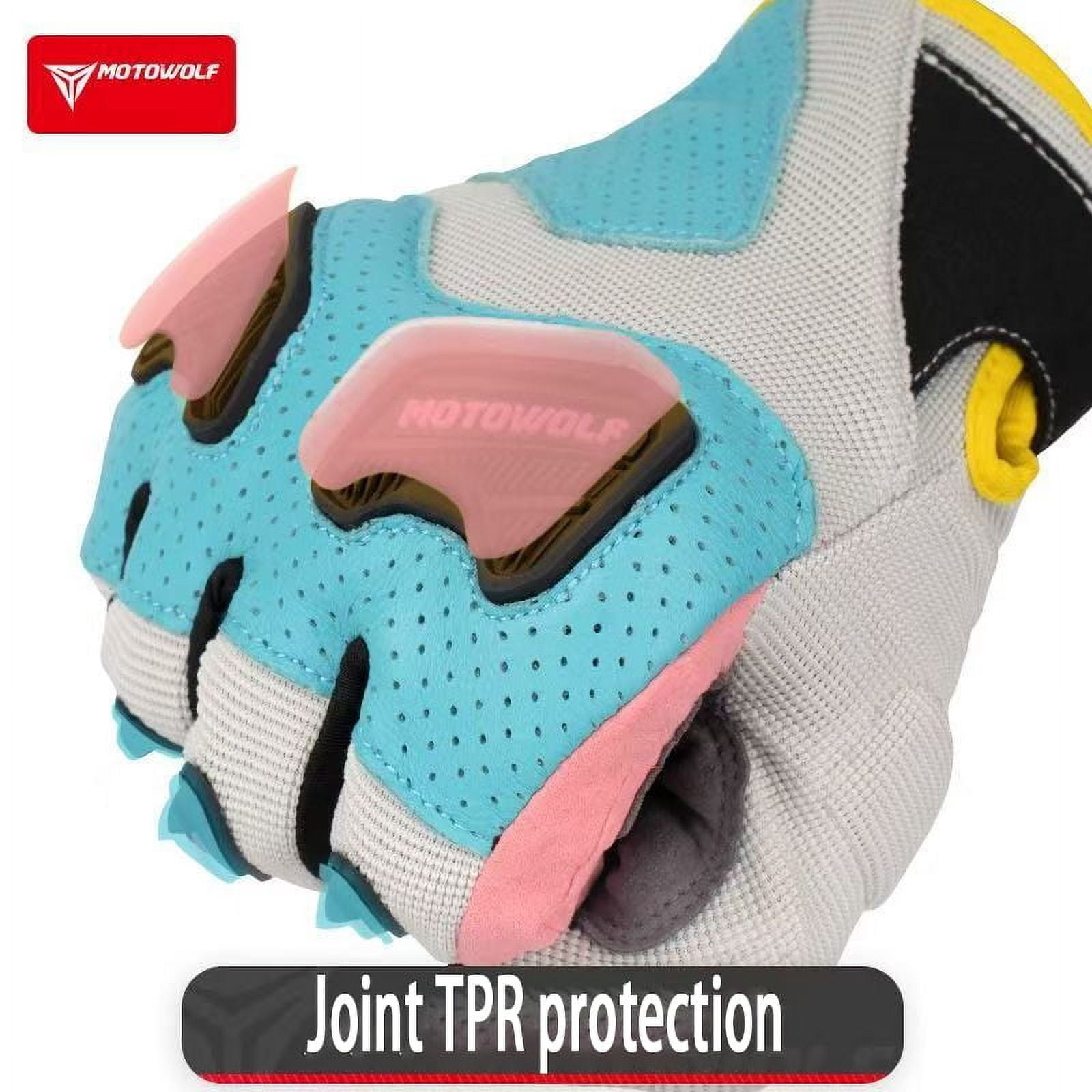 Motowolf Motorcycle Gloves For Autumn And Summer Anti Fall Off-road Racing Men's And Women's Breathable Touch Screen Gloves