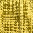 thumbnail image 1 of Ahgly Company Machine Washable Indoor Square Solid Yellow Modern Area Rugs, 6' Square, 1 of 4