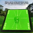 thumbnail image 3 of Golfing Practice Hitting Mat, Golfing Training Mat Easy To Carry Skid Resistance  For Office, 3 of 8