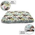 thumbnail image 3 of Animals Pet Bed, Zebra and Leopard Giraffe Skin Patterns Nature's Boon Seamless Art, Chew Resistant Pad for Dogs and Cats Cushion with Removable Cover, 24" x 39", Multicolor, by Ambesonne, 3 of 4