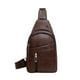thumbnail image 2 of Mochila cruzada, bolso de pecho, mochila de senderismo, bolsa multiusos con correa, orificio para auriculares, plegable, portátil, nailon resistente, para viajes, para gimnasio,topliu, 2 of 9