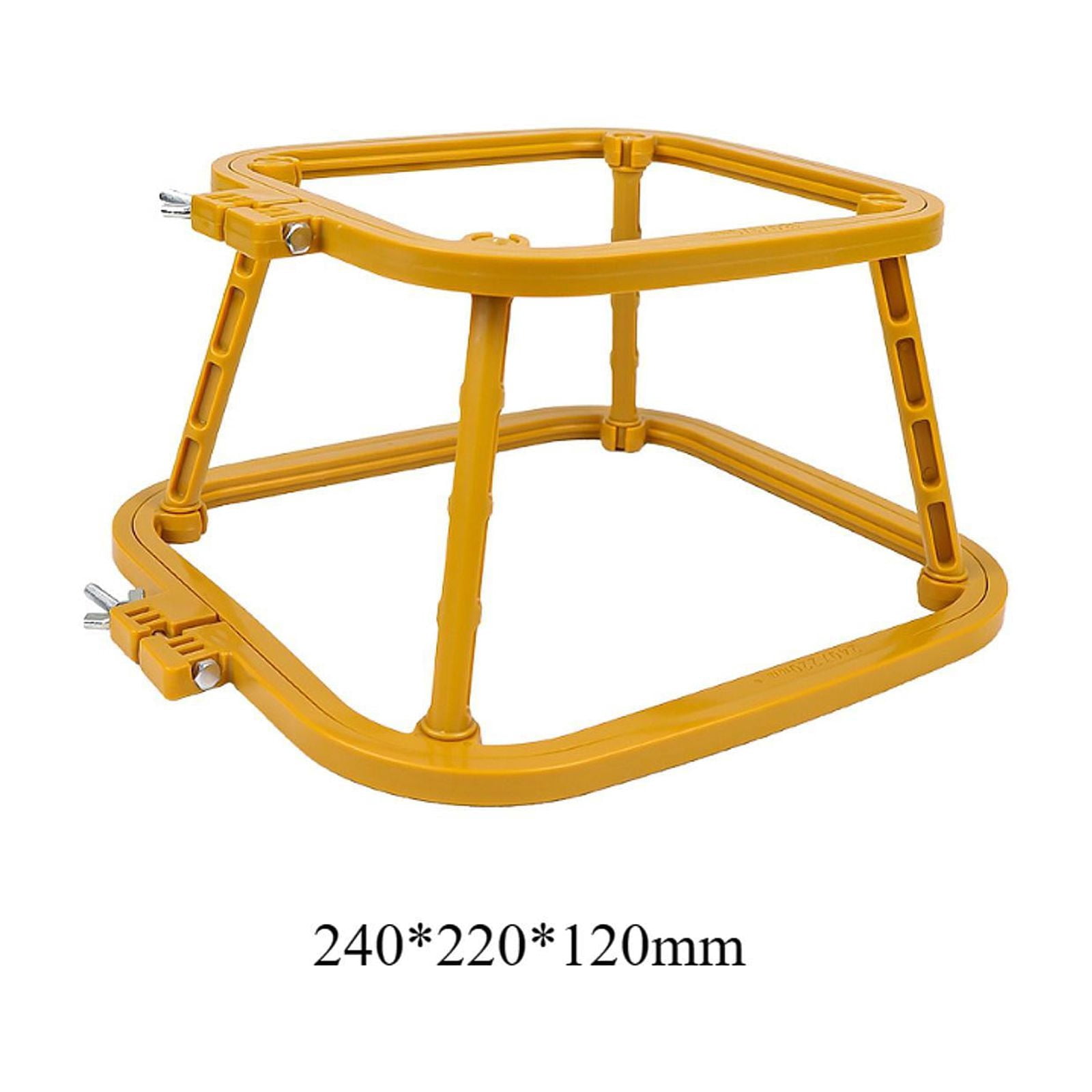 amagogo Cross Stitch Hoop Double Layer DIY Embroidery Hoop for Arts Crafts Stitching