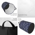 thumbnail image 2 of Fotbe Daisies Flowers Cesto de Ropa con Asas, Cesto Impermeable de Gran Capacidad, Bolsa de Lavado para Dormitorio, Cesto de Ropa con Ruedas y Asas-Small, 2 of 6