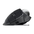 thumbnail image 1 of Logitech Ergo Series MX Ergo S Plus - Trackball - ergonomic - optical - 8 buttons - wireless - Bluetooth 5.2 LE, 2.4 GHz - Logitech Logi Bolt USB receiver - graphite, 1 of 1