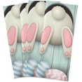 thumbnail image 2 of GZHJMY Easter Bunny Tail Kitchen Dish Towel 6 Pack, Soft Absorbent Dishcloths Reusable Hand Towel Washable Tea Towels for Home Kitchen Bar Table Decor, 28 x 18 Inch Washcloths Decorative Towels, 2 of 7