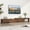 Walnut-Right angle corner, variant on Blotout Extendable TV Stand for TVs up to 120", Wood Reversible Entertainment Center with 3 large Drawers, Extendable TV Media Console for Living Room,Bedroom