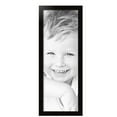 thumbnail image 2 of ArtToFrames 12" x 34" Colonial Onyx Picture Frame, 12x34 inch Black MDF Poster Frame (WOM-4386), 4 Pack, 2 of 7