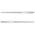 thumbnail image 1 of 2 Pcs Auto Hood Sticker Delicate Car Decal Fashionable Car Decoration Car Decals, 1 of 3