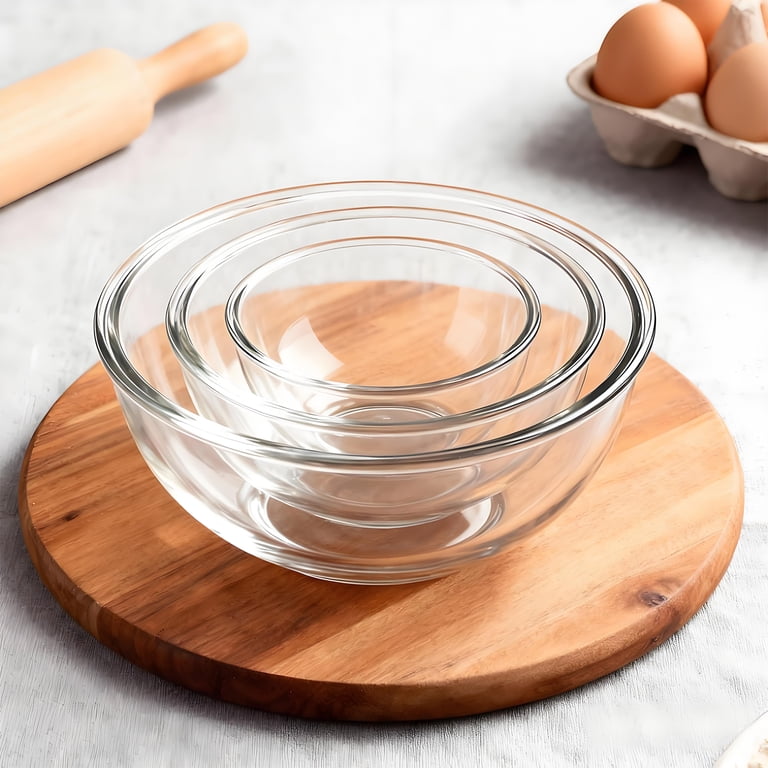 TAIMASI 10-Piece Glass Mixing Bowl Set with Baking Tools photo 7