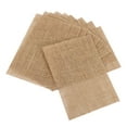thumbnail image 5 of 10 pcs Natural Hessian Burlap Place Mat Table Placemats Coaster Dining Decor Linen color jute, 5 of 6