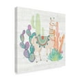 thumbnail image 2 of Trademark Fine Art 'Lovely Llamas II' Canvas Art by Mary Urban, 2 of 3