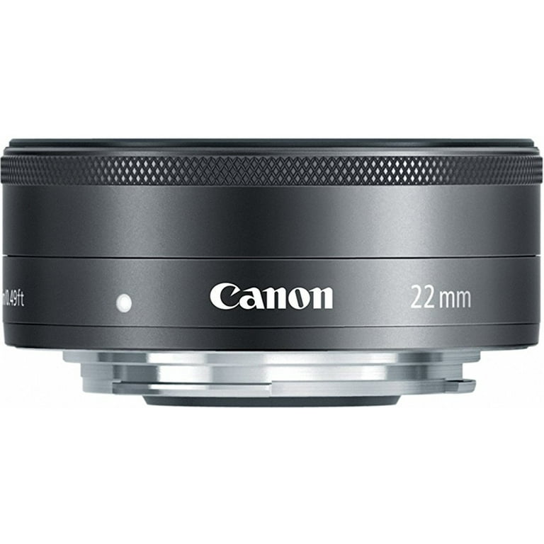 Canon EF-M 22mm f2 STM Compact System Fixed Lens - Walmart.com
