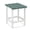 Green, variant on SONGMY Adirondack Side Table, Rectangular HDPE End Table, Weather Resistant and Easy Maintenance,Orange,18x15x19