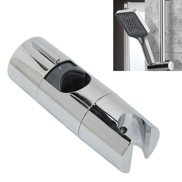 Soporte Para Cabezal De Ducha Con Barra Deslizante, Abrazadera Para Manguera De Ducha, Seguro, Fácil De Instalar, Construcción Duradera, Ajustable Para Barra De 19 A 25 Mm Para