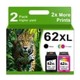 thumbnail image 1 of Cartuchos de tinta Ubinki 62XL negro y color para HP 62 XL, 1 of 7