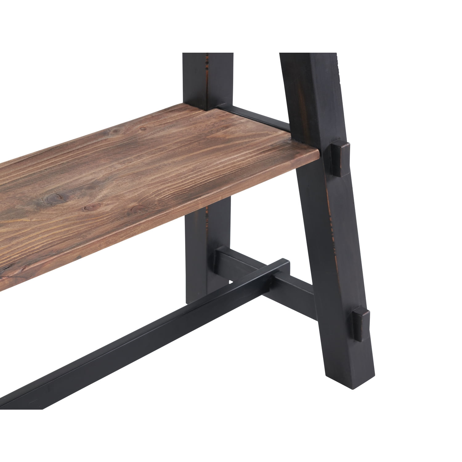 Alaterre Furniture Adam 4-Piece Solid Wood Living Room Table Set with 42 in. Coffee Table