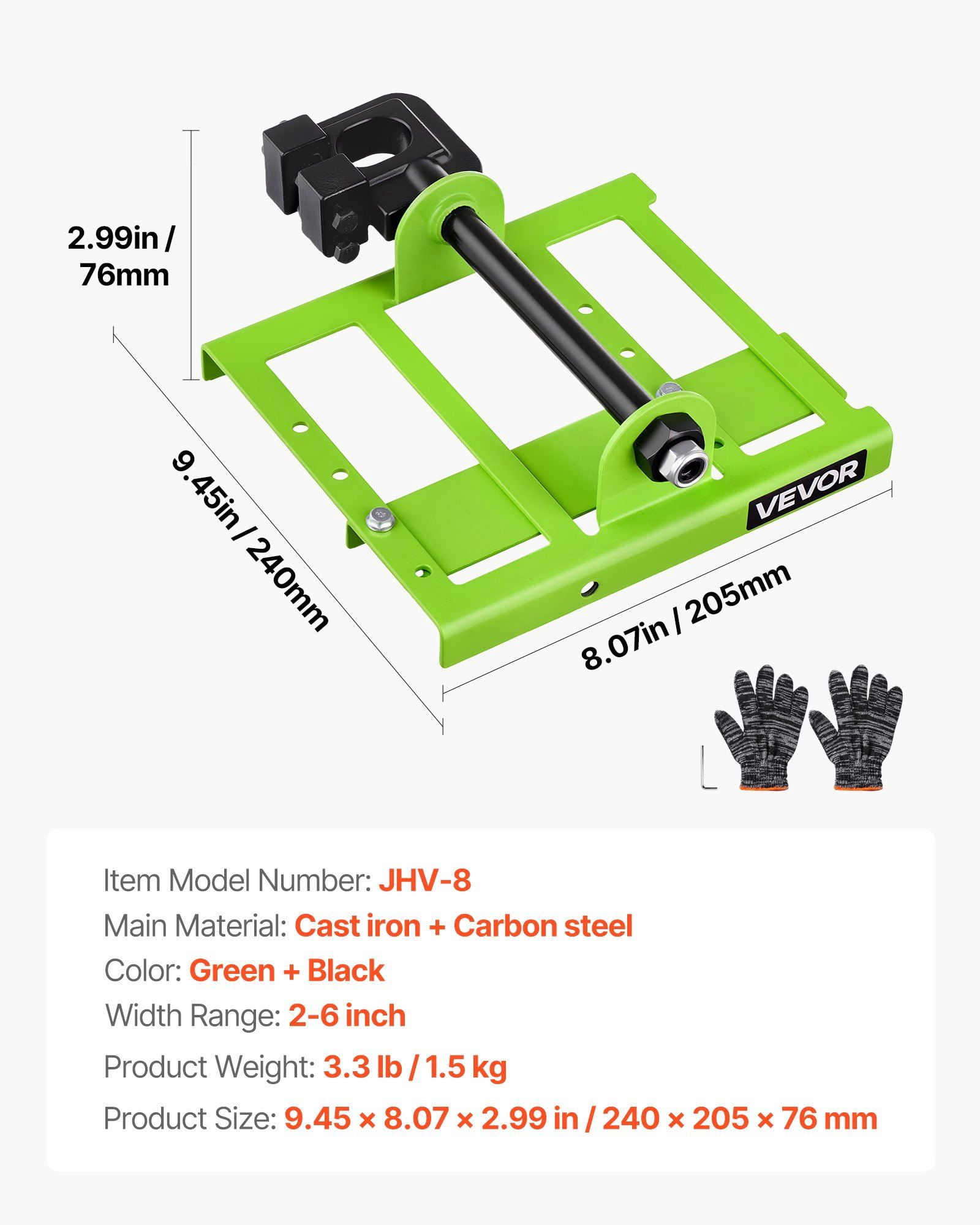 Chainsaw Mill 2-6" - Cast Iron Portable Sawmill Tool