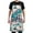 Cartoon Dinosaur with Bike, variant on Cartoon Sheep and Cloud Kitchen Apron with 2 Pockets Adjustable waterproof Cooking Aprons for Women Men Chef