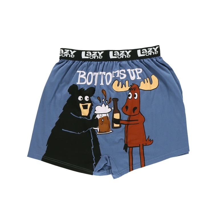 Don't Moose With Me Men's Funny Boxers