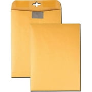 Quality Park Postage Saving Clasp Envelopes, 9 x 12 Inches, Kraft Brown, Pack of 100