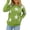Green, variant on Vedolay Fall Sweaters for Women 2023 Casual Long Sleeve Soft Loose Fit Cable Knit Pullover V Neck Sweater,Blue S