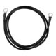thumbnail image 1 of 1 Pc Cable Inversor de Batería 10 AWG Gauge 5FT 3/8" Lug 5/16" Lug Cable de Batería Universal para Automóvil Vehículo Barco RV Solar Cobre Estañado Negro, 1 of 7