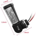 thumbnail image 3 of 4 Pack Capteur Photoélectrique Extérieur, du Crépuscule à l'Aube Pivotant Monter Conduit de Contrôle d'Éclairage avec Photocellule, Interrupteur de Capteur Photo Réglable Automatique pour la Lumière Intérieure et Extérieure, 3 of 7